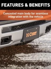Curt Custom Tow Bar Base Plate Ram 1500 2016-2022                                     - 70121 - Image 4