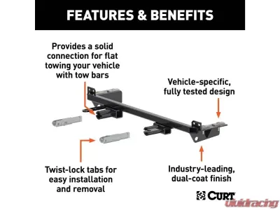 Curt Custom Tow Bar Base Plate Buick Enclave | Gmc Acadia 2006-2017 - 70124