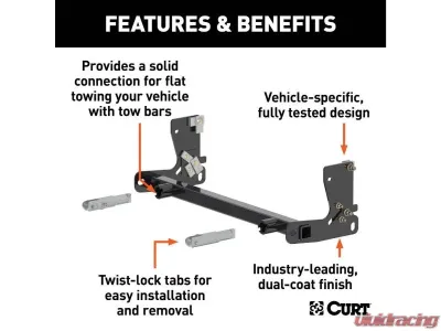 Curt Custom Tow Bar Base Plate Jeep Gladiator Jt 2020-2021 - 70129