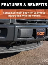 Curt Custom Tow Bar Base Plate Ford F-150 | Expedition | Lincoln Navigator 2016-2022                                     - 70130 - Image 4