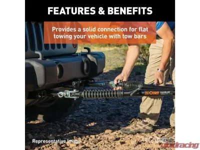Curt Custom Tow Bar Base Plate Chevrolet Silverado | Gmc Sierra 2500 | 3500 HD 2015-2019 - 70131