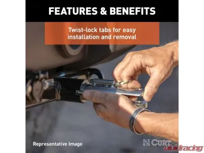 Curt Custom Tow Bar Base Plate Jeep Cherokee 2019-2022 - 70132