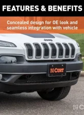 Curt Custom Tow Bar Base Plate Jeep Cherokee 2014-2018                                     - 70134 - Image 4