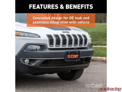 Curt Custom Tow Bar Base Plate Jeep Cherokee 2014-2018 - 70134