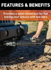 Curt Custom Tow Bar Base Plate Chevrolet Traverse 2019-2021                                     - 70136 - Image 4