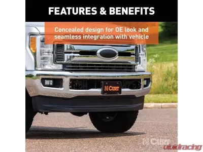 Curt Custom Tow Bar Base Plate Ford F-250 | F-350 Super Duty 2017-2019 - 70137