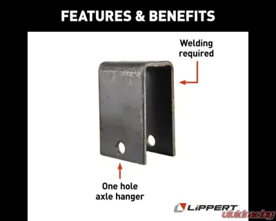 Curt Lippert Axle Hanger - 4.25 - 106185L