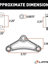Curt Lippert Trailer Axle AP Kit for 2-7K Double-Eye Tandem Axles - Std. Equalizer                                     - 121097L - Image 2