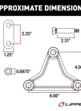 Curt Lippert Trailer Axle AP Kit for 2-7K Double-Eye Tandem Axles - Tall Equalizer                                     - 121098L - Image 2