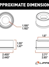 Curt Dust Cap for Super Lube Axle Hub - 5,200 to 6,000 lbs.                                     - 122064 - Image 3