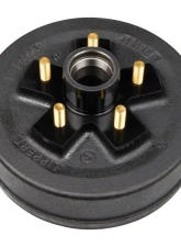 Curt Lippert 10" Brake Drum Hub for 3,500-lb. Axle - 5 on 4.5", 1/2" Stud                                     - 126003 - Image 2