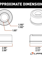 Curt Dust Cap for Super Lube Axle Hub - 7,000 to 8,000 lbs.                                     - 127300 - Image 2