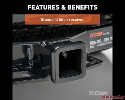 Curt Class 3 Trailer Hitch, 2" Receiver, Select Honda Odyssey 2018-2024 - 13523