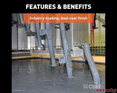 Curt Class 3 Trailer Hitch, 2" Receiver, Select Jeep Wrangler JL EcoDiesel 2020-2024 - 13564