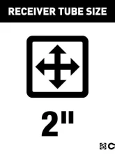 Curt Class 3 Trailer Hitch, 2" Receiver, Select Chevrolet Colorado | GMC Canyon 2023-2024                                     - 13576 - Image 2