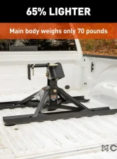Curt CrossWing 20K 5th Wheel Hitch with Bed Protectors for 2-5/16" Gooseneck                                     - 16051 - Image 6