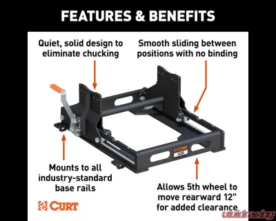 Curt S20 5th Wheel Slider, 20,000 lbs. - 16564