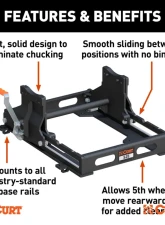 Curt S25 5th Wheel Slider, 25,000 lbs.                                     - 16574 - Image 3