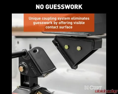 Curt CrossWing 20K Single-Point 5th Wheel Hitch for 2-5/16" Gooseneck - 16602