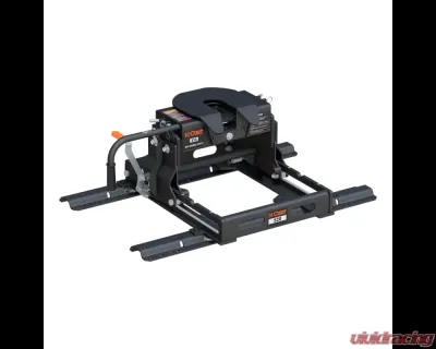 Curt E16 Sliding 5th Wheel Hitch with Rails, 16,000 lbs. - 16611