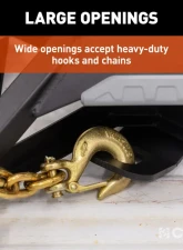 Curt CrossWing 5th Wheel Safety Chain Anchor Plate for Gooseneck Ball                                     - 16615 - Image 6