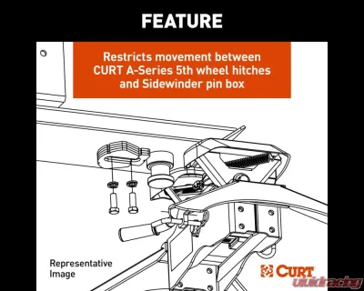Curt A-Series 5th Wheel Wedge Kit - 16994
