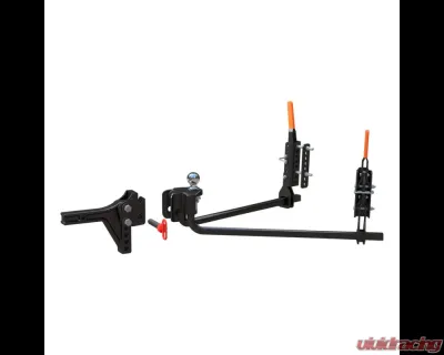 Curt TruTrack 2P Trailer-Mounted Weight Distribution Hitch, 8-10K - 17510