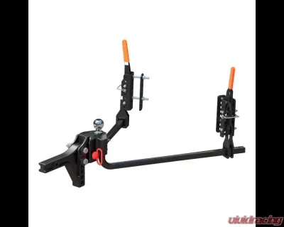 Curt TruTrack 2P Trailer-Mounted Weight Distribution Hitch, 8-10K - 17510