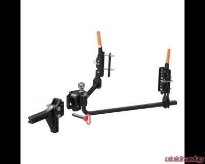 Curt TruTrack 2P Trailer-Mounted Weight Distribution Hitch, 8-10K - 17510