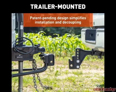 Curt TruTrack 2P Trailer-Mounted Weight Distribution Hitch, 8-10K - 17510