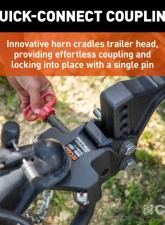 Curt TruTrack 2P Trailer-Mounted Weight Distribution Hitch, 8-10K                                     - 17510 - Image 7