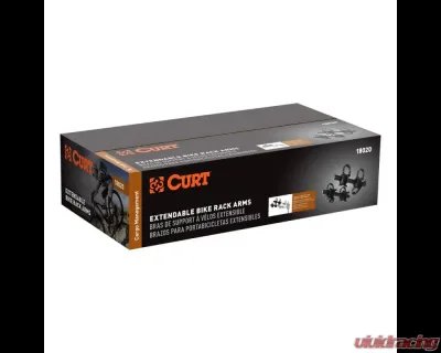 Curt Extendable Bike Rack Arms - 18020