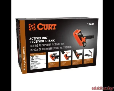 Curt ActiveLink 1-1/4" Receiver Shank - 18401