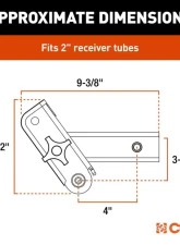 Curt ActiveLink 2" Receiver Shank                                     - 18402 - Image 2
