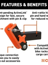 Curt ActiveLink 2" Receiver Shank                                     - 18402 - Image 3