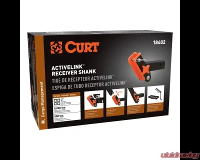 Curt ActiveLink 2" Receiver Shank - 18402