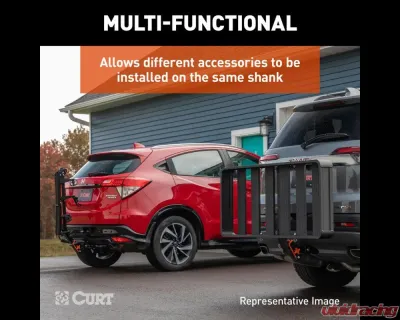 Curt ActiveLink SE Hitch-Mounted Bike Rack (2 Bikes, 2" Shank) - 18410