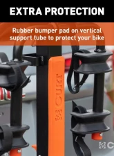 Curt ActiveLink SE Hitch-Mounted Bike Rack (2 Bikes, 2" Shank)                                     - 18410 - Image 11