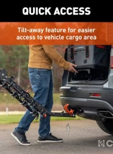 Curt ActiveLink SE Hitch-Mounted Bike Rack (4 Bikes, 2" Shank)                                     - 18411 - Image 9