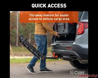 Curt ActiveLink SE Hitch-Mounted Bike Rack (4 Bikes, 2" Shank) - 18411