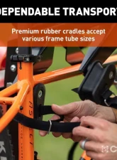 Curt ActiveLink Ultra Hitch-Mounted Bike Rack (4 Bikes, 2" Shank)                                     - 18412 - Image 4