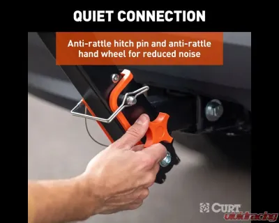 Curt ActiveLink Ultra Hitch-Mounted Bike Rack (4 Bikes, 2" Shank) - 18412