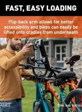 Curt ActiveLink Ultra Hitch-Mounted Bike Rack (4 Bikes, 2" Shank)                                     - 18412 - Image 10