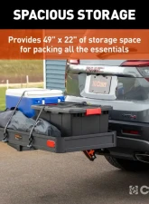 Curt ActiveLink 49" x 22" Aluminum Hitch Cargo Carrier                                     - 18415 - Image 4