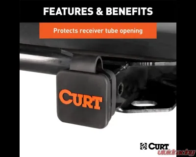 Curt 2" Rubber Hitch Tube Cover - 22279