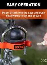 Curt Universal Trailer Coupler Lock                                     - 23090 - Image 6