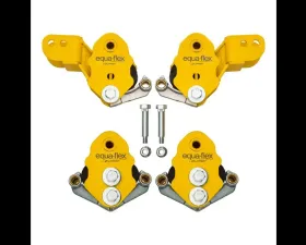 Curt Lippert Equa-Flex Rubberized Equalizer Triple Axle Kit, 3,000 to 6,000 lbs.