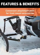 Curt 2" Front Receiver Hitch, Select Silverado | Sierra 2022-2024                                     - 31091 - Image 8