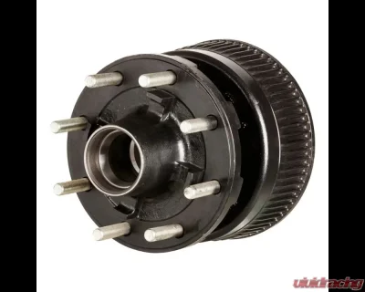 Curt Lippert Brake Drum Hub Assembly for 16,000-lb. Axle - 8 on 275 mm, 22 mm Stud - 353323