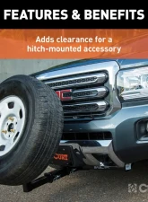 Curt 8" Receiver Tube Extender (2" Hollow Shank, 3,500 lbs.)                                     - 45781 - Image 5